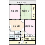 和室×２の洋室１です
